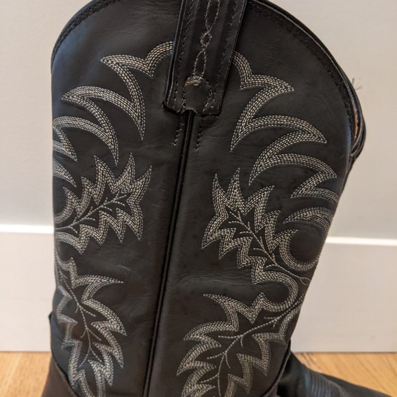 Men's Tony Lama Segar black boot #7900 - Picture 2 of 11